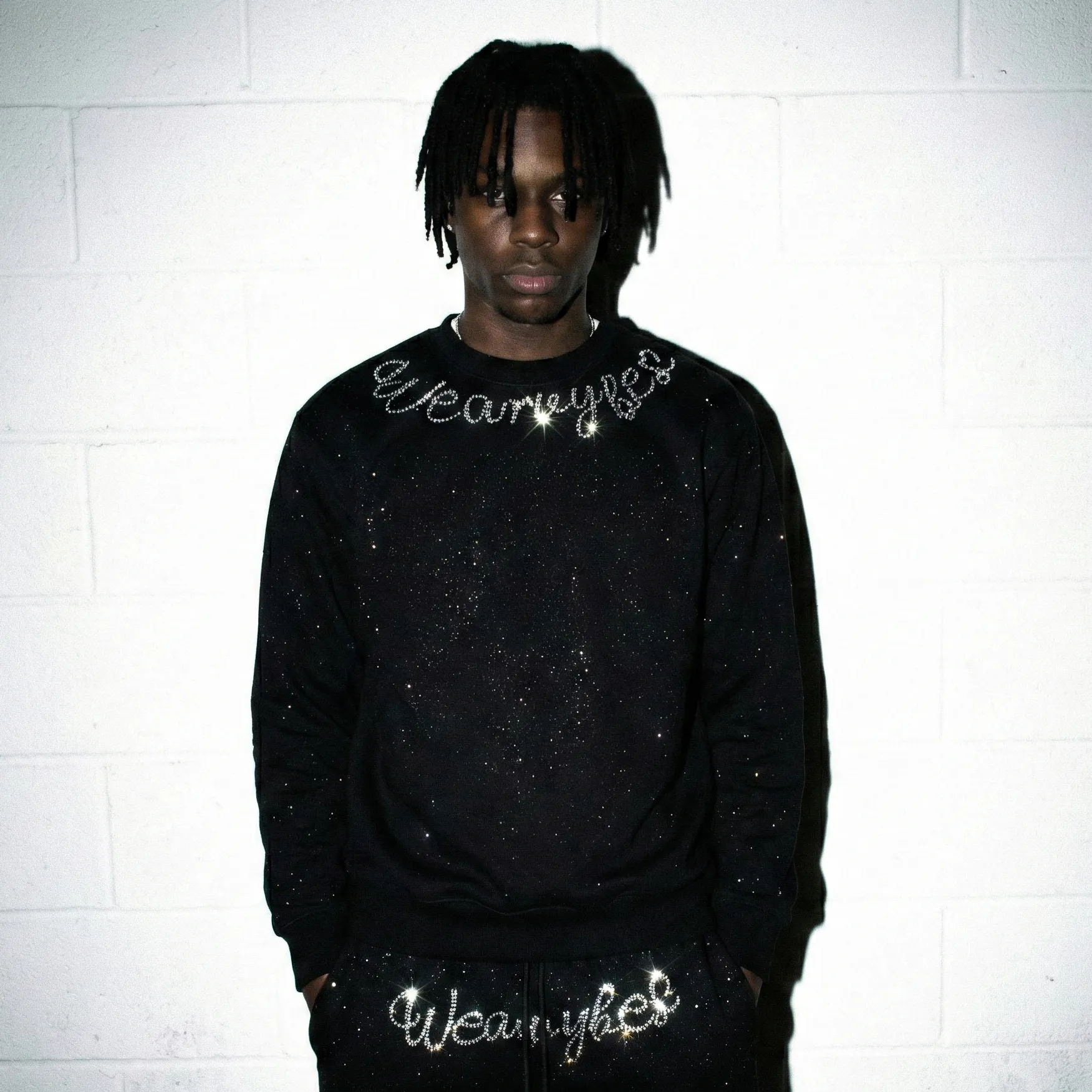 VYBES Frost Crewneck sold by VYBES product image thumbnail 3