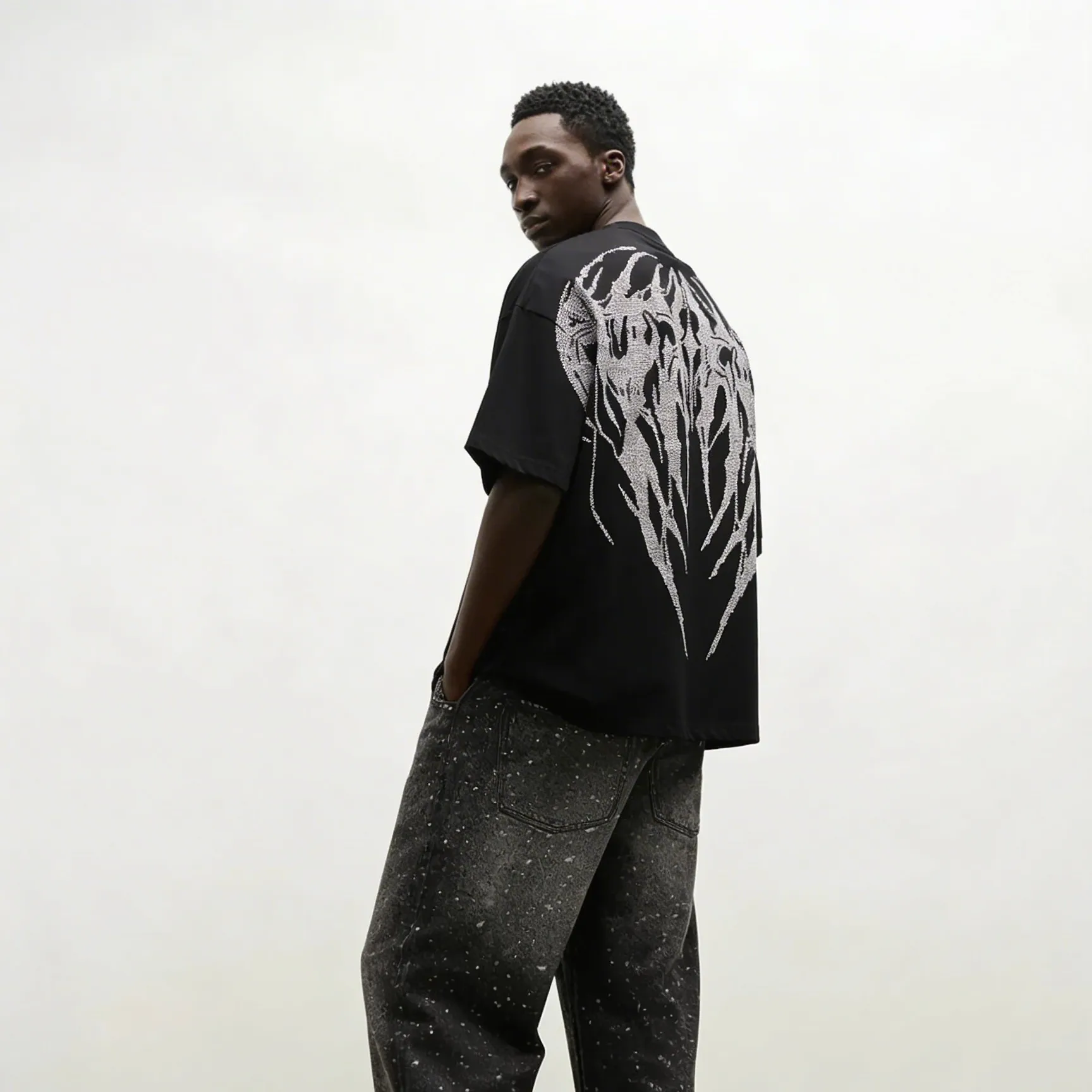 VYBES Phantom tee sold by VYBES product image thumbnail 5
