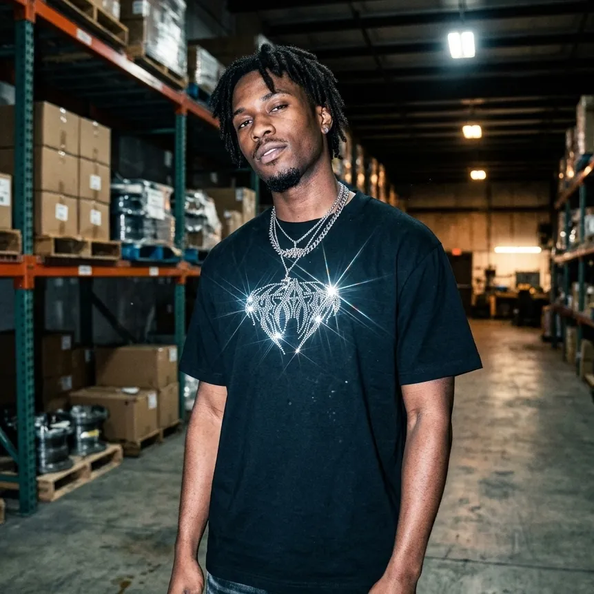 VYBES Phantom tee sold by VYBES product image thumbnail 3