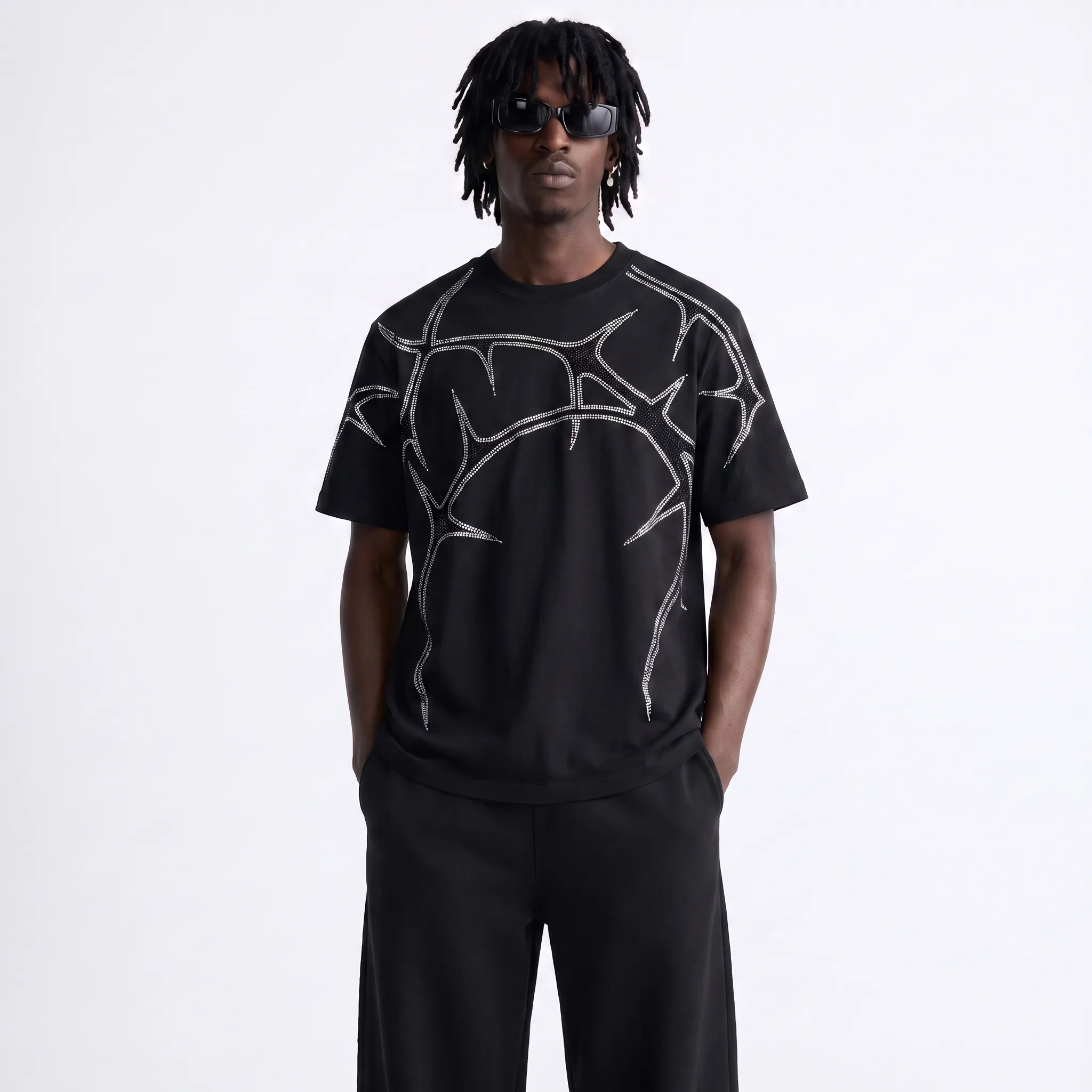 VYBES Chaos Tee sold by VYBES product image thumbnail 5