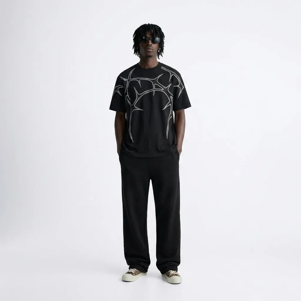 VYBES Chaos Tee sold by VYBES product image thumbnail 3
