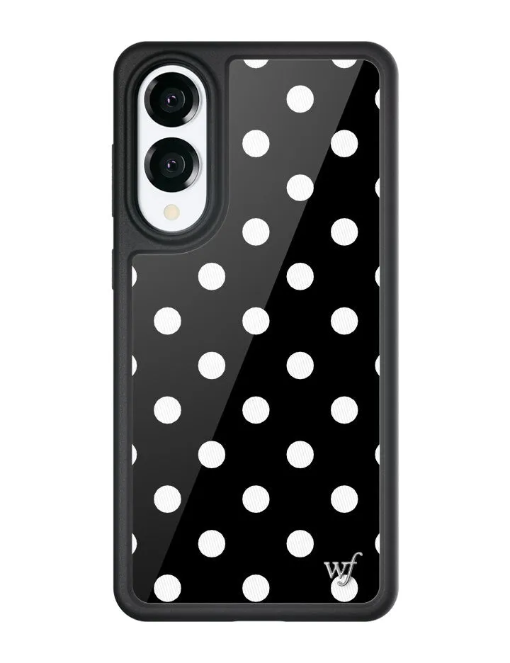 Polka Dot | Black and White Samsung Galaxy Case sold by Wildflower Cases product image thumbnail 3