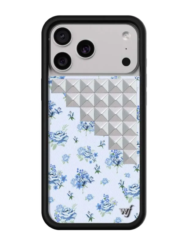 Forget Me Not Floral Stud iPhone Case sold by Wildflower Cases