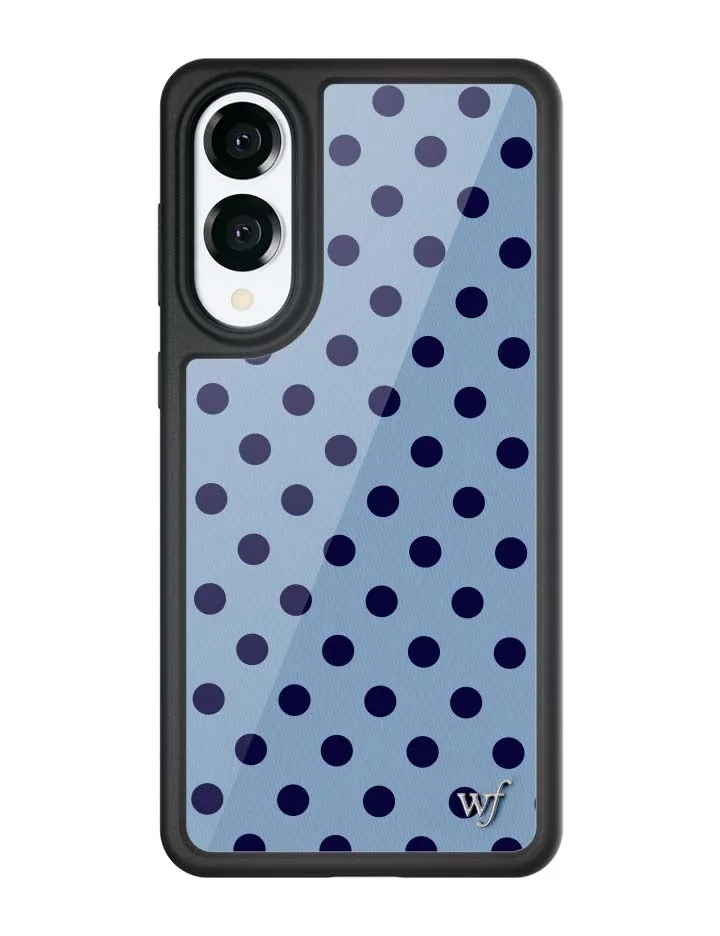 Polka Dot | Blue and Navy Blue Samsung Galaxy Case sold by Wildflower Cases product image thumbnail 3