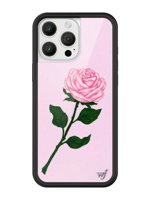 Pink Rose iPhone Case sold by Wildflower Cases