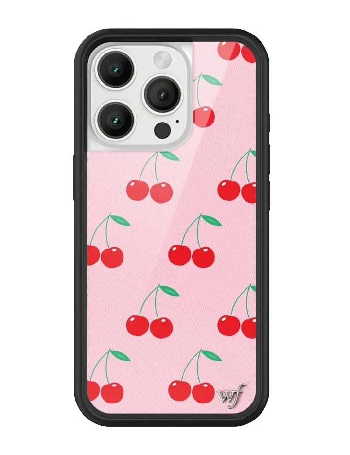 Pink Cherries iPhone Case sold by Wildflower Cases product image thumbnail 5