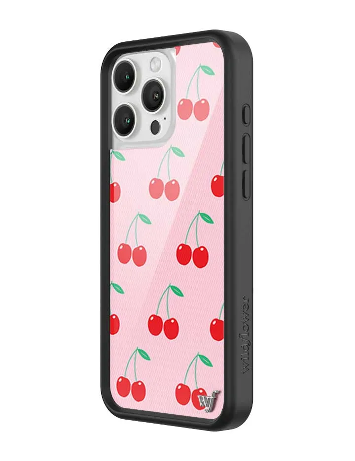 Pink Cherries iPhone Case sold by Wildflower Cases product image thumbnail 2