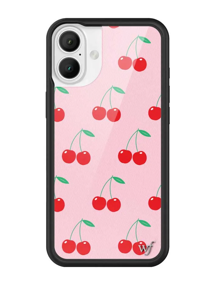 Pink Cherries iPhone Case sold by Wildflower Cases product image thumbnail 3