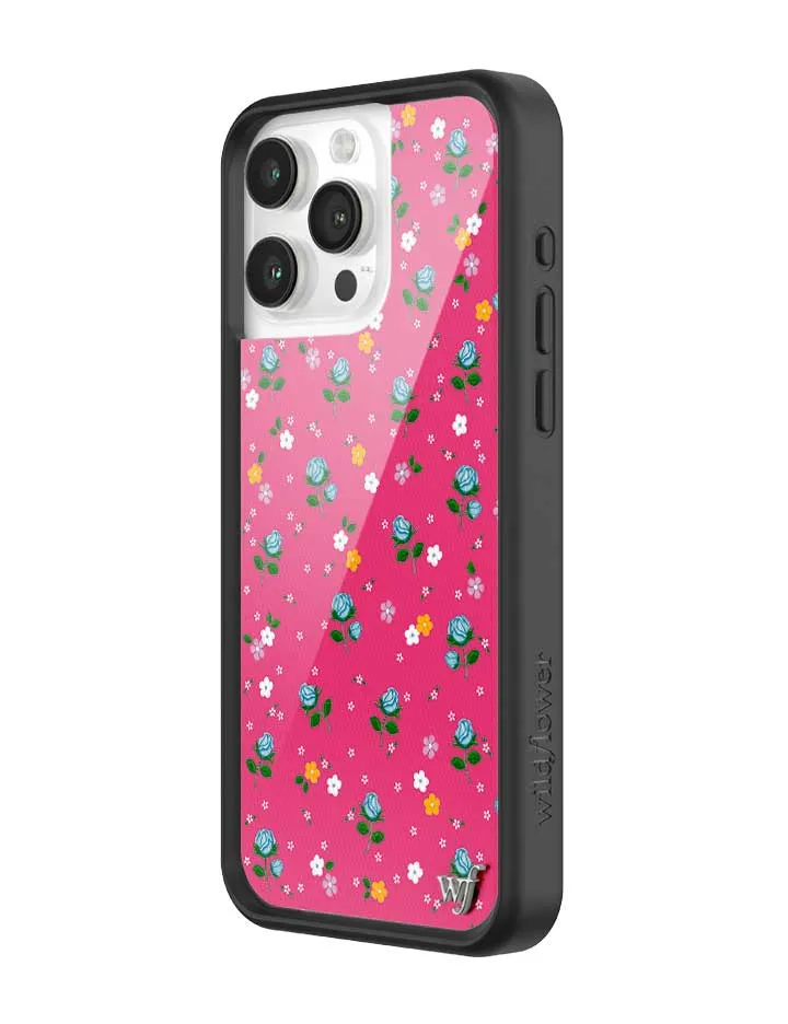 Pink Dainty Florals iPhone Case sold by Wildflower Cases product image thumbnail 2