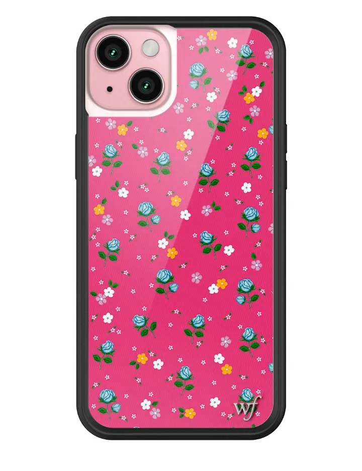 Pink Dainty Florals iPhone Case sold by Wildflower Cases product image thumbnail 3