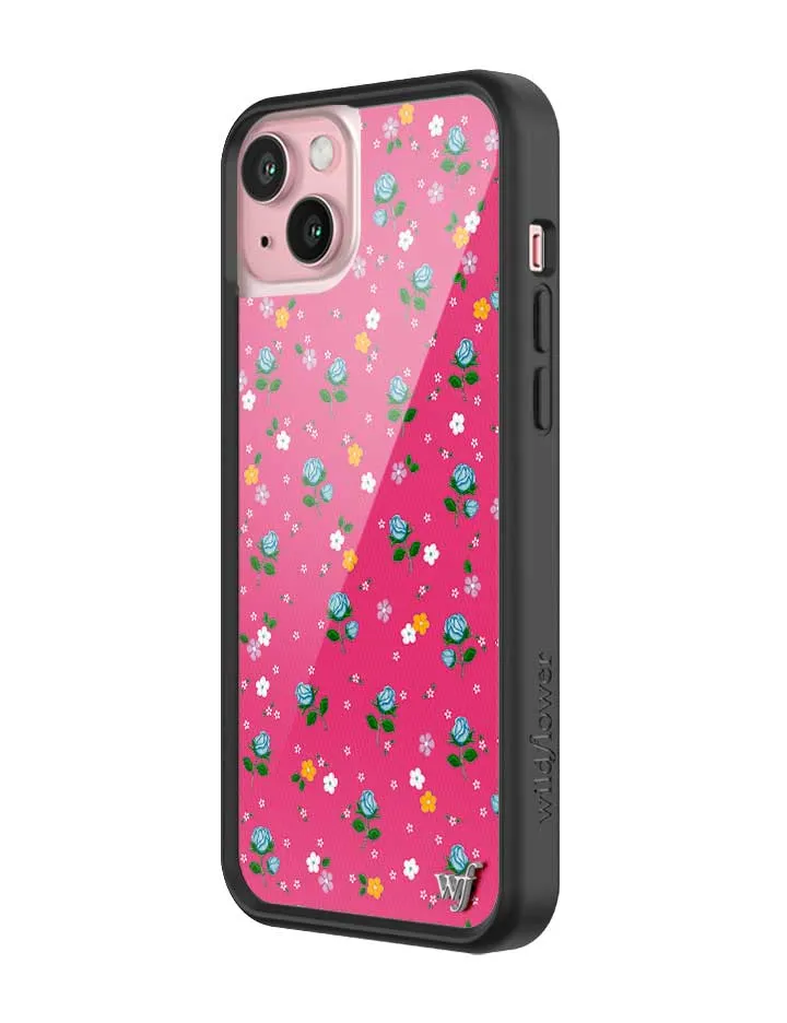 Pink Dainty Florals iPhone Case sold by Wildflower Cases product image thumbnail 4