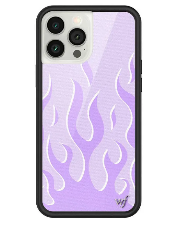 Flames | Lavender iPhone Case sold by Wildflower Cases