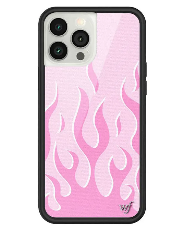 Flames | Pink iPhone Case sold by Wildflower Cases