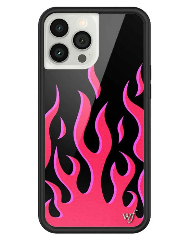 Flames | Red iPhone Case sold by Wildflower Cases