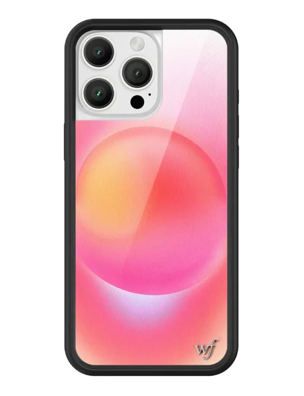 Hot Pink Aura iPhone Case sold by Wildflower Cases