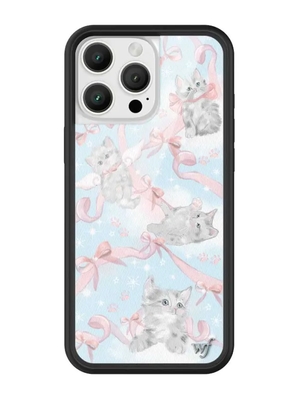 Kitten Around iPhone Case made by Wildflower