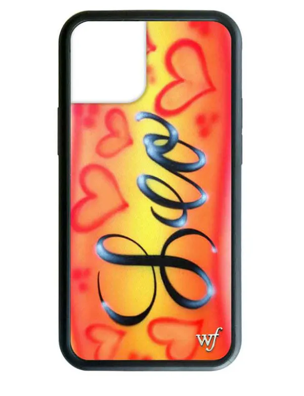 Leo Airbrush iPhone Case made by Wildflower