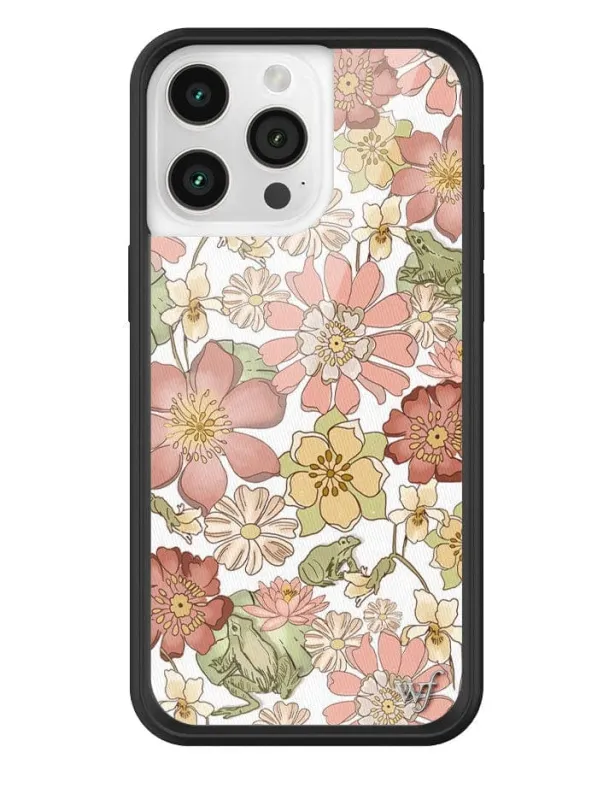 Lily Pad Floral iPhone Case sold by Wildflower Cases