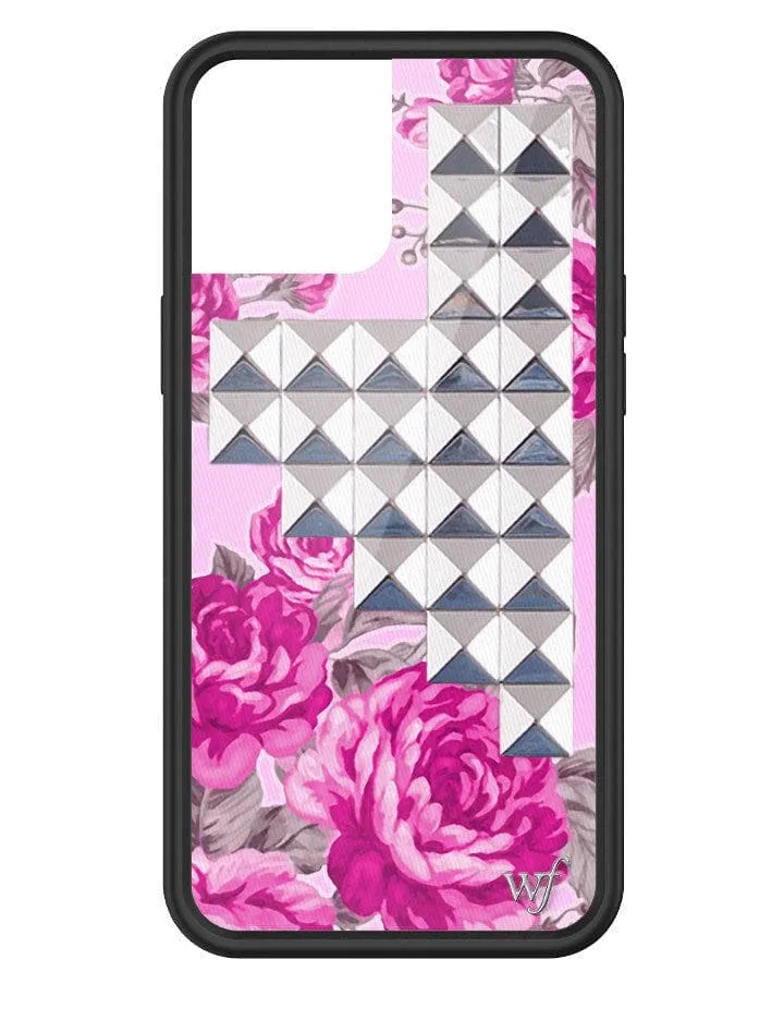 Pink Floral Stud iPhone Case sold by Wildflower Cases product image thumbnail 4