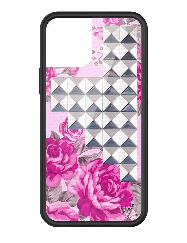 Pink Floral Stud iPhone Case sold by Wildflower Cases product image thumbnail 5