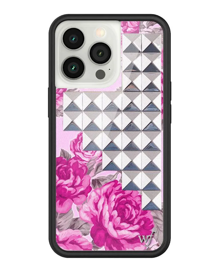 Pink Floral Stud iPhone Case sold by Wildflower Cases product image thumbnail 2