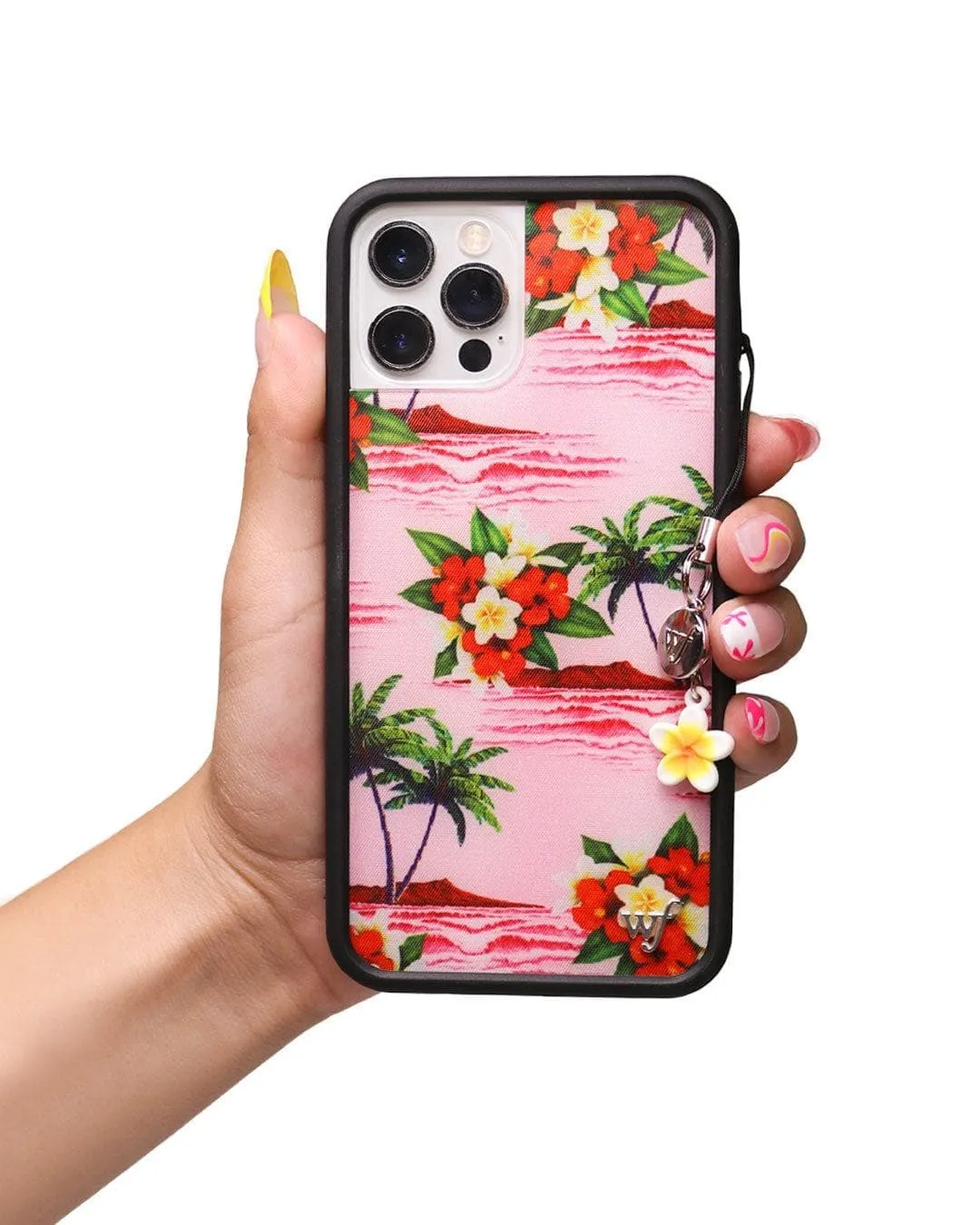 Pink Hawaiian iPhone Case sold by Wildflower Cases product image thumbnail 3