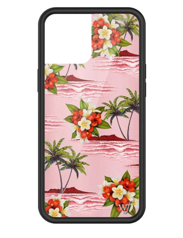 Pink Hawaiian iPhone Case sold by Wildflower Cases
