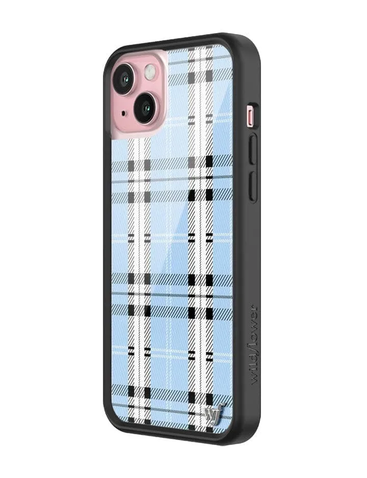 Plaid | Blue iPhone Case sold by Wildflower Cases product image thumbnail 4