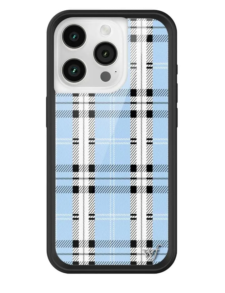 Plaid | Blue iPhone Case sold by Wildflower Cases product image thumbnail 5