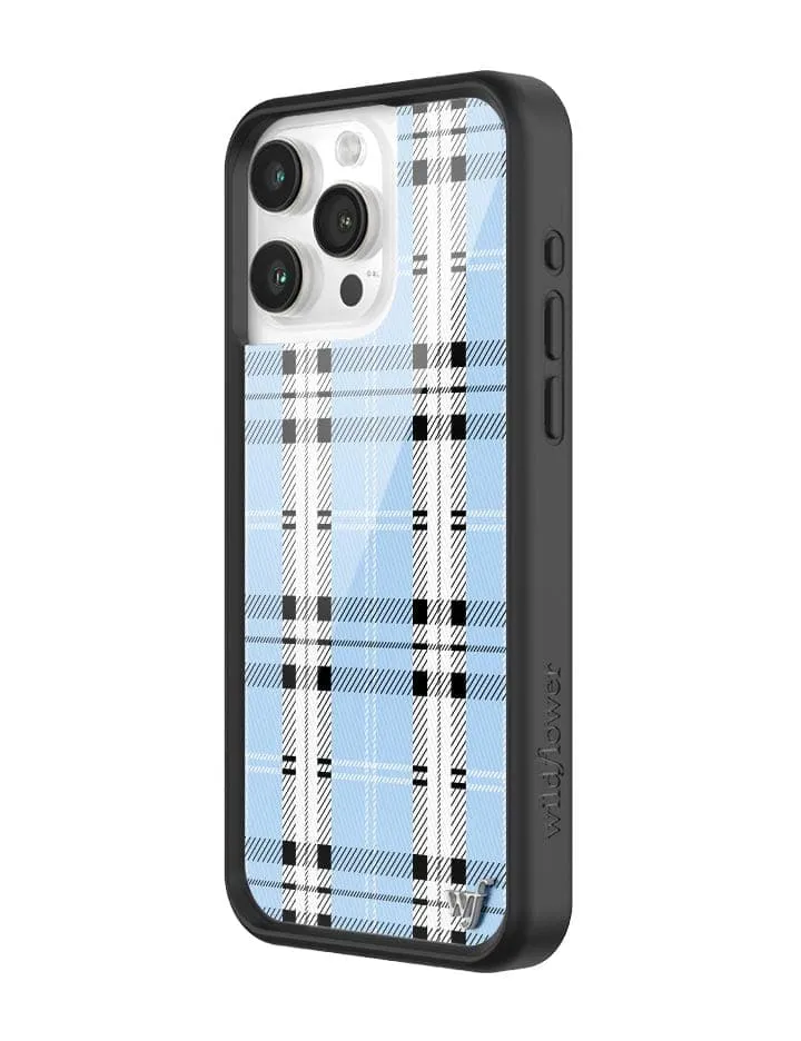 Plaid | Blue iPhone Case sold by Wildflower Cases product image thumbnail 2