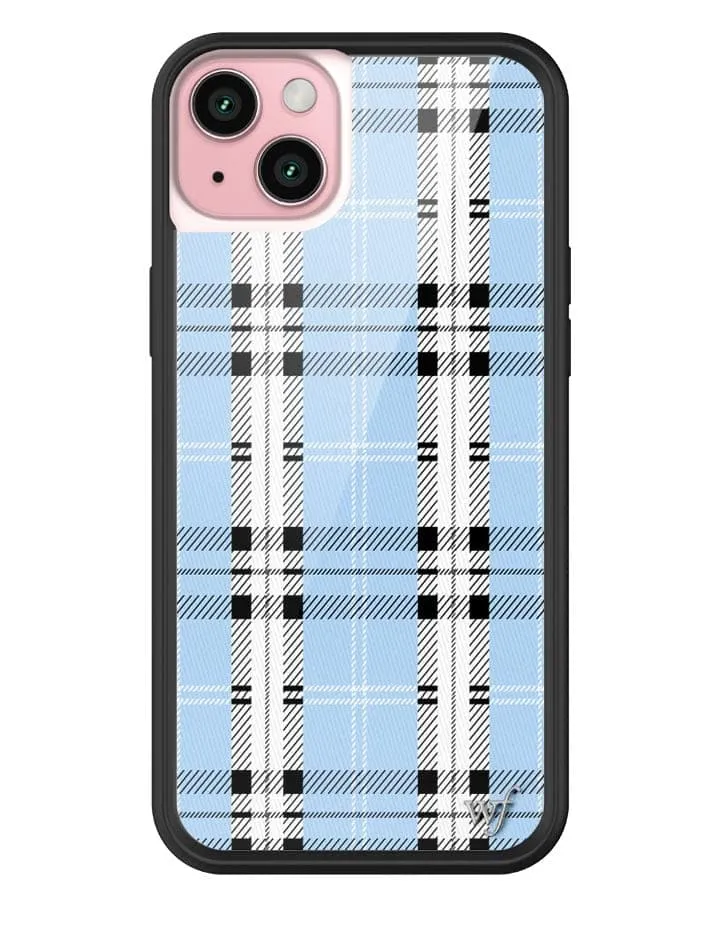 Plaid | Blue iPhone Case sold by Wildflower Cases product image thumbnail 3