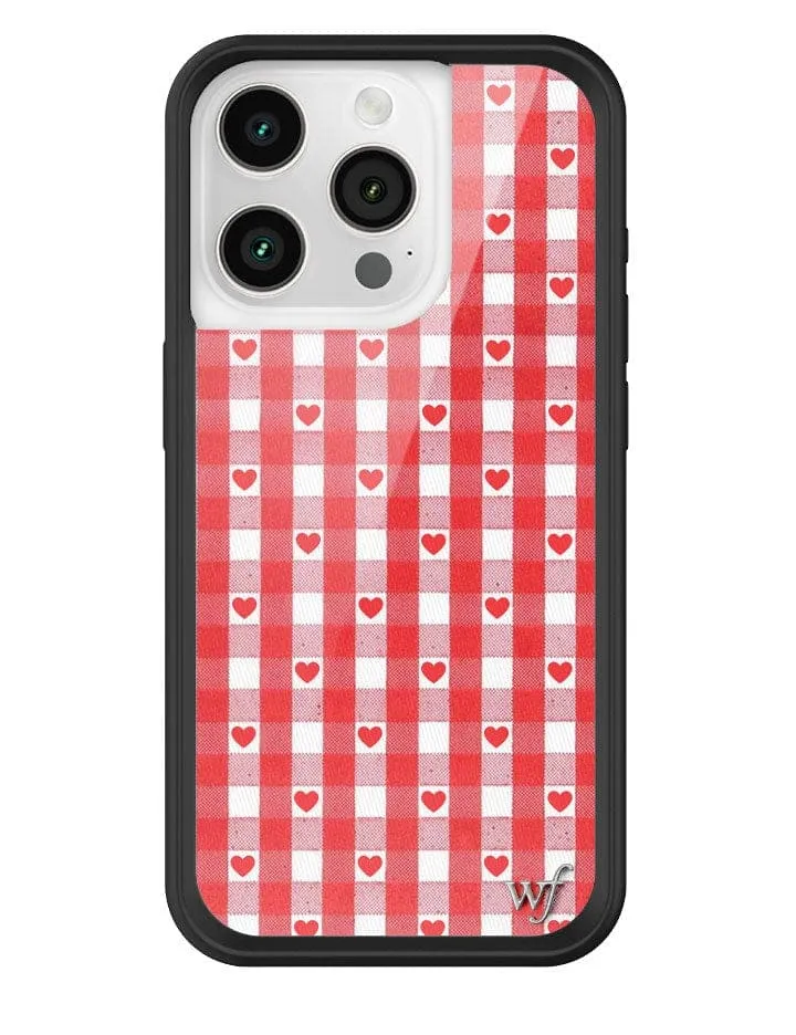 Gingham Hearts | Red iPhone Case sold by Wildflower Cases product image thumbnail 5