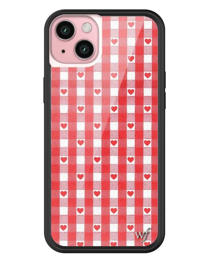Gingham Hearts | Red iPhone Case sold by Wildflower Cases product image thumbnail 3