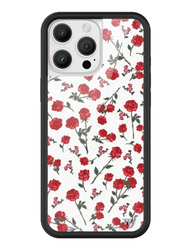 Red Roses iPhone Case sold by Wildflower Cases