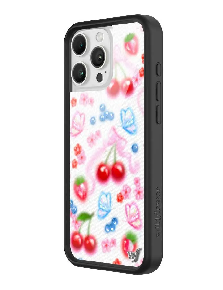 Sweet Cherries iPhone Case sold by Wildflower Cases product image thumbnail 2