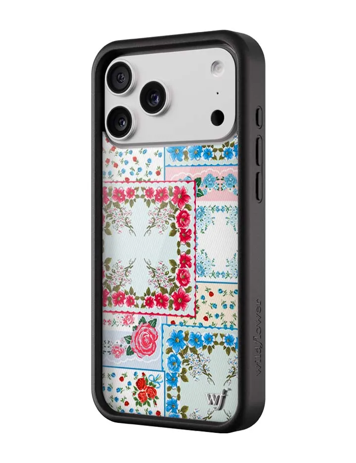 Sweetheart Patchwork iPhone Case sold by Wildflower Cases product image thumbnail 2
