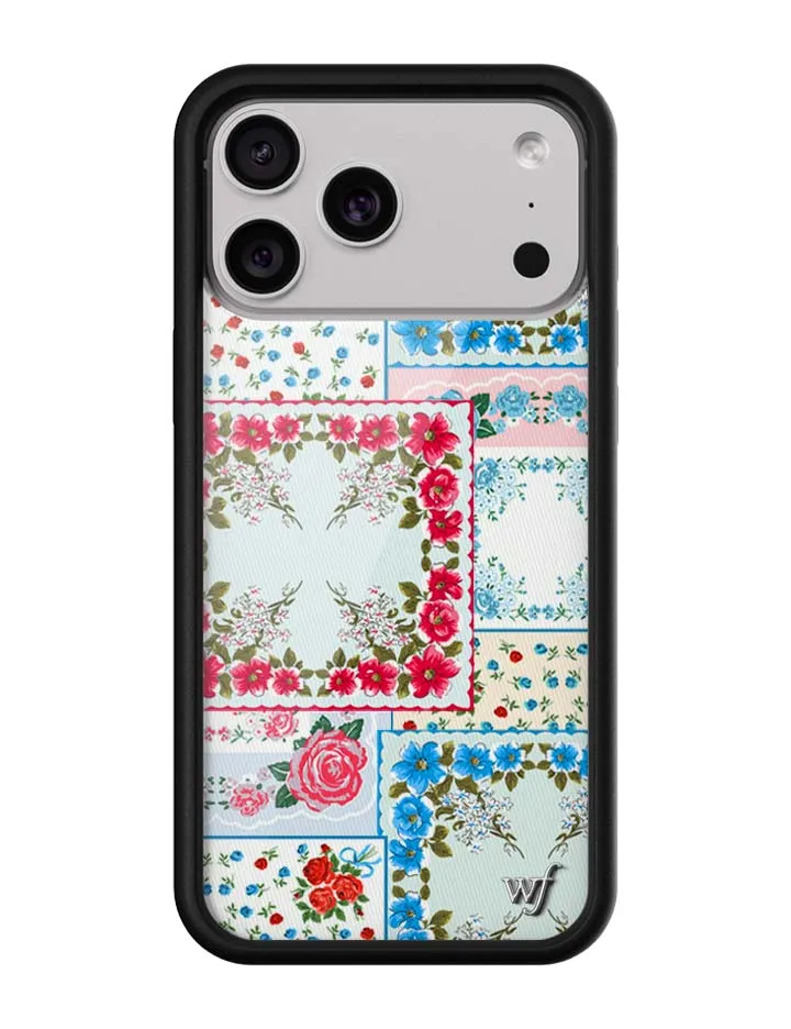 Sweetheart Patchwork iPhone Case sold by Wildflower Cases