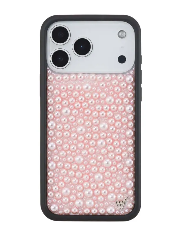 Pearl | Pink iPhone Case made by Wildflower