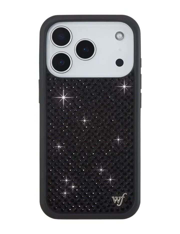Rhinestone iPhone Case | Black sold by Wildflower Cases product image thumbnail 4