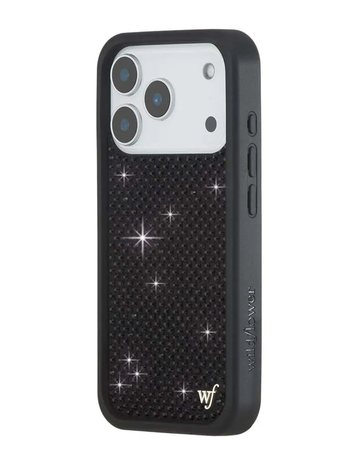 Rhinestone iPhone Case | Black sold by Wildflower Cases product image thumbnail 5
