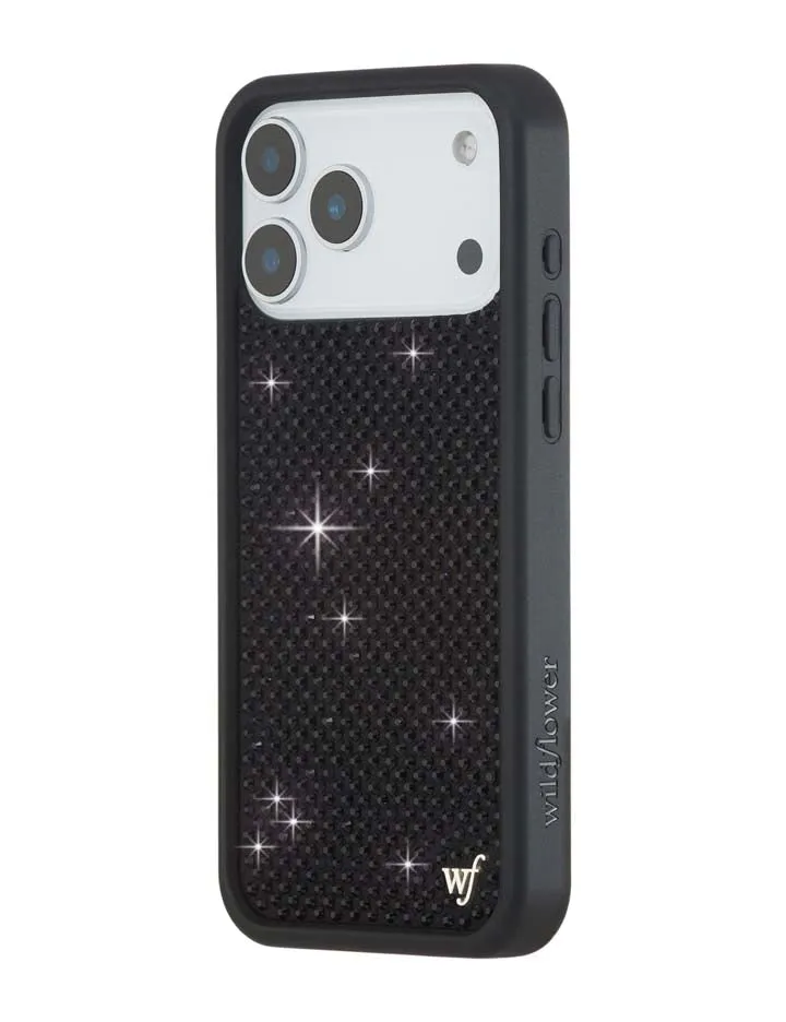 Rhinestone iPhone Case | Black sold by Wildflower Cases product image thumbnail 2
