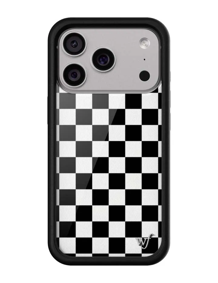Checkers | Black iPhone Case sold by Wildflower Cases product image thumbnail 4
