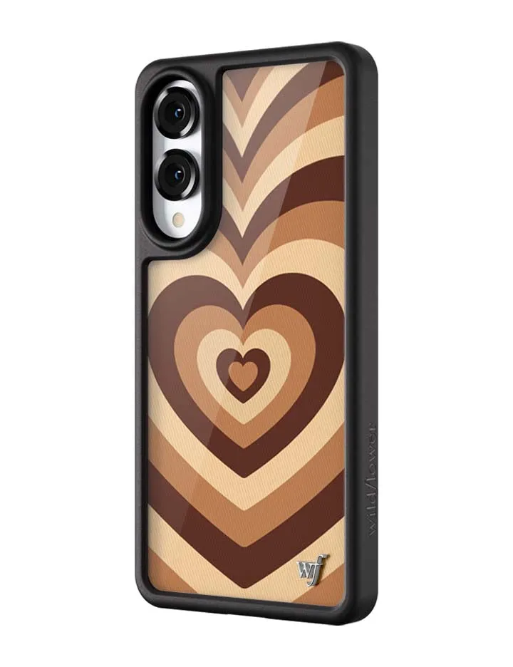 Latte Love | Mocha Samsung Galaxy Case sold by Wildflower Cases product image thumbnail 4