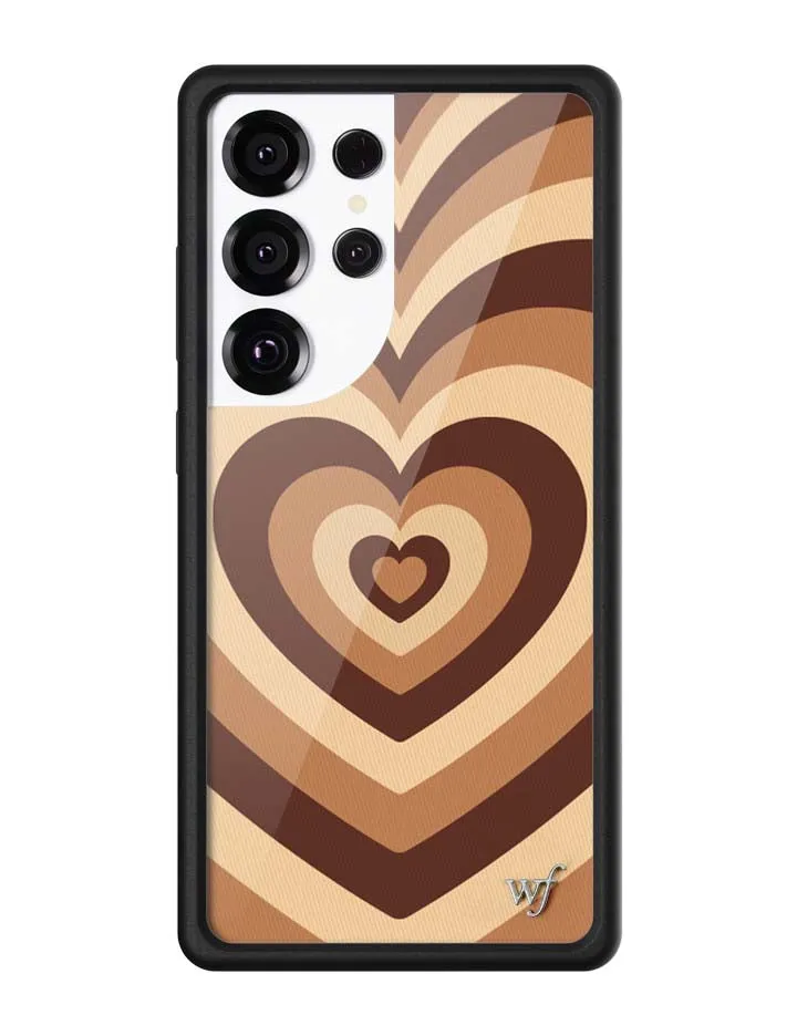 Latte Love | Mocha Samsung Galaxy Case sold by Wildflower Cases