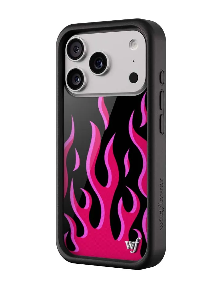 Flames | Black & Red iPhone Case sold by Wildflower Cases product image thumbnail 5
