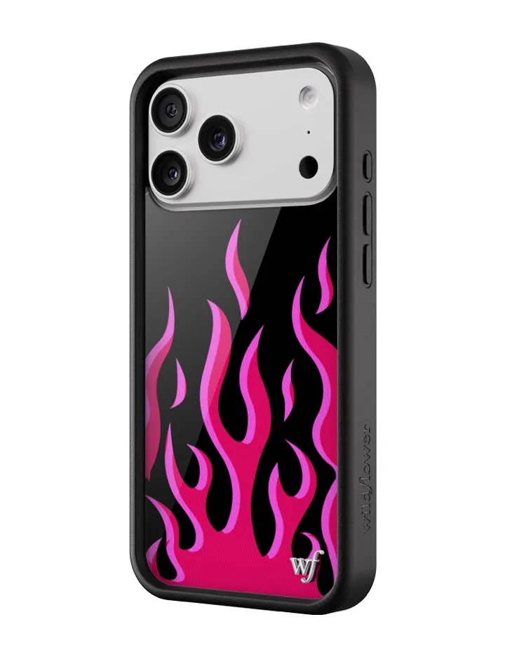 Flames | Black & Red iPhone Case sold by Wildflower Cases product image thumbnail 2