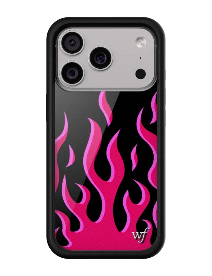 Flames | Black & Red iPhone Case sold by Wildflower Cases product image thumbnail 4