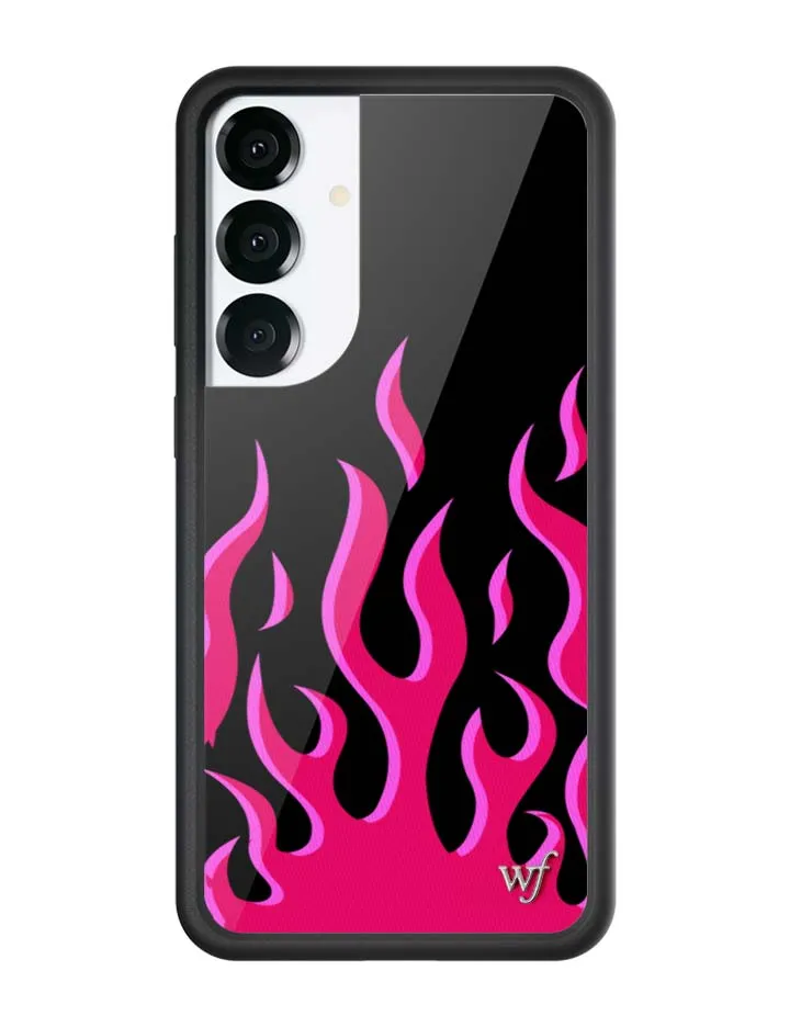 Flames | Black & Red Samsung Galaxy Case sold by Wildflower Cases product image thumbnail 5