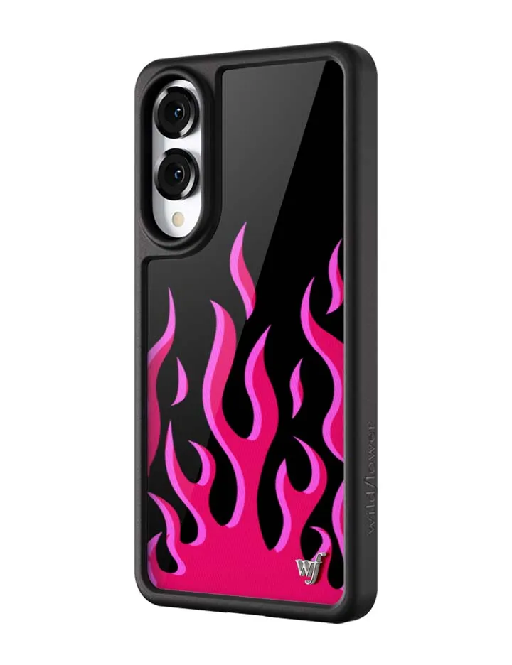 Flames | Black & Red Samsung Galaxy Case sold by Wildflower Cases product image thumbnail 4