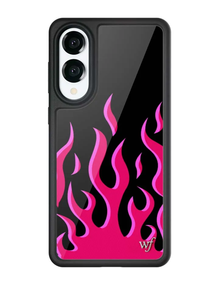 Flames | Black & Red Samsung Galaxy Case sold by Wildflower Cases product image thumbnail 3